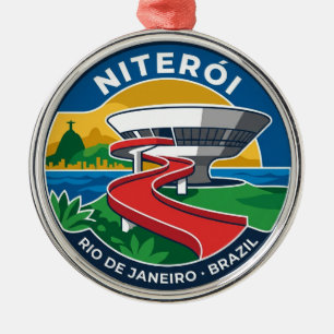 Niterói Contemporary Art Museum Brazil Metal Ornament