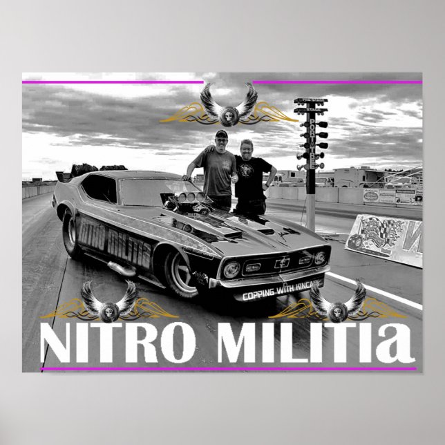 NITRO MILITIA matte poster #9 (Front)