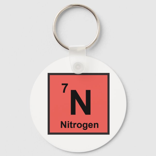 Nitrogen Keychain (Front)