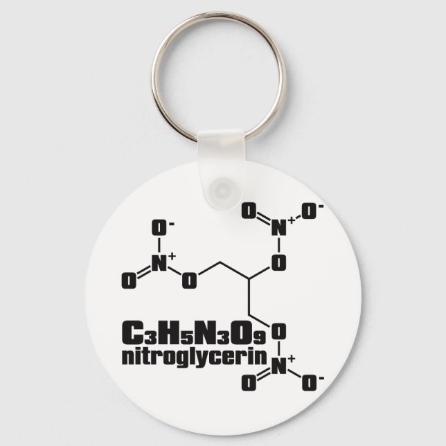 nitroglycerin key ring (Front)