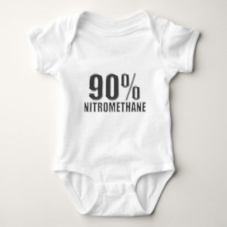 Nitromethane drag racing fuel baby bodysuit