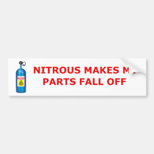 nitrous bumper sticker