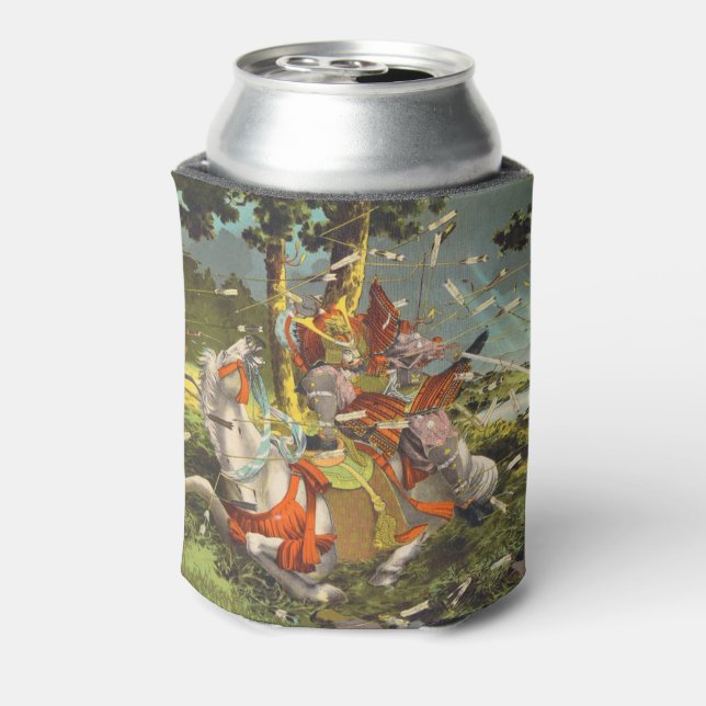 Nitta Yoshisada legendary samurai warrior battle Can Cooler (Can Back)