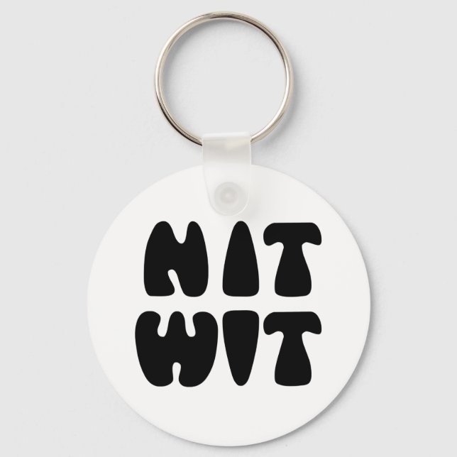 NITWIT KEY RING (Front)