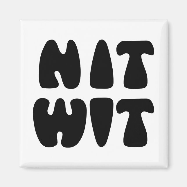 NITWIT MAGNET (Front)