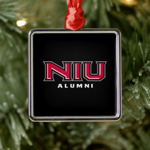 NIU Alumni Metal Ornament