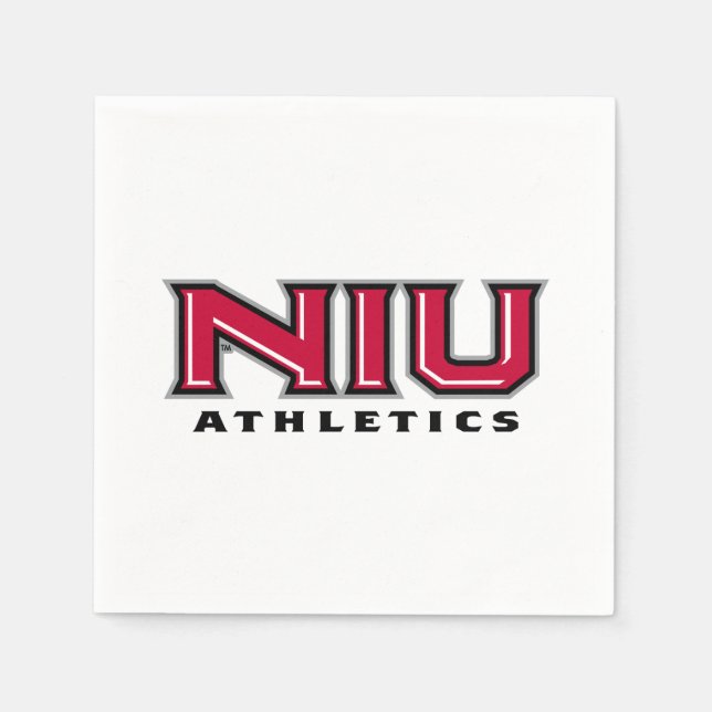 NIU Athletics Napkin (Front)