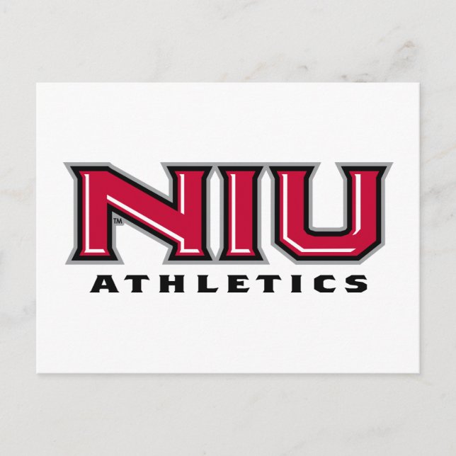 NIU Athletics Postcard (Front)