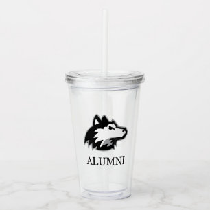 NIU Huskies Alumni Acrylic Tumbler