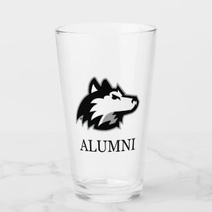 NIU Huskies Alumni Glass