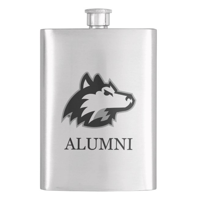 NIU Huskies Alumni Hip Flask (Front)