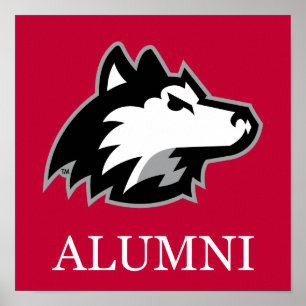 NIU Huskies Alumni Poster
