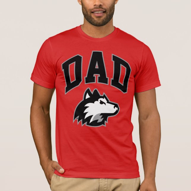 NIU Huskies Dad T-Shirt (Front)