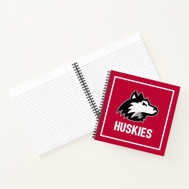 NIU Huskies Distressed Notebook (Inside)