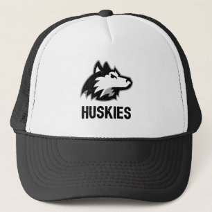 NIU Huskies Distressed Trucker Hat