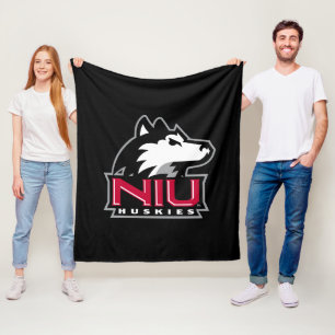 NIU Huskies Fleece Blanket