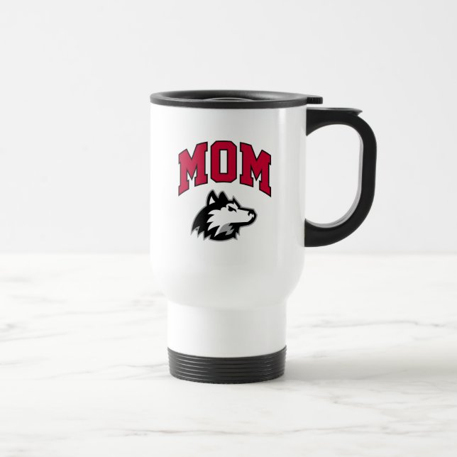NIU Huskies Mum Travel Mug (Right)