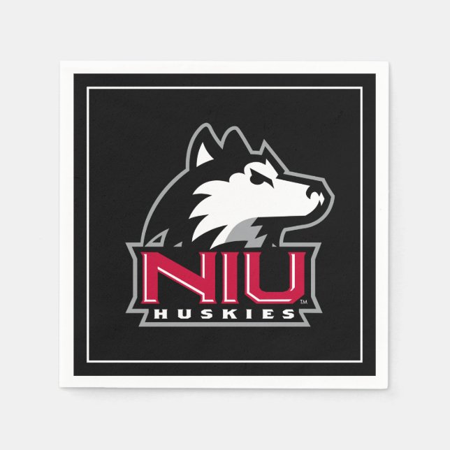 NIU Huskies Napkin (Front)