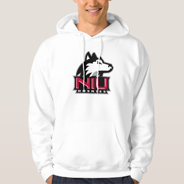 NIU Huskies Wordmark Hoodie (Front)