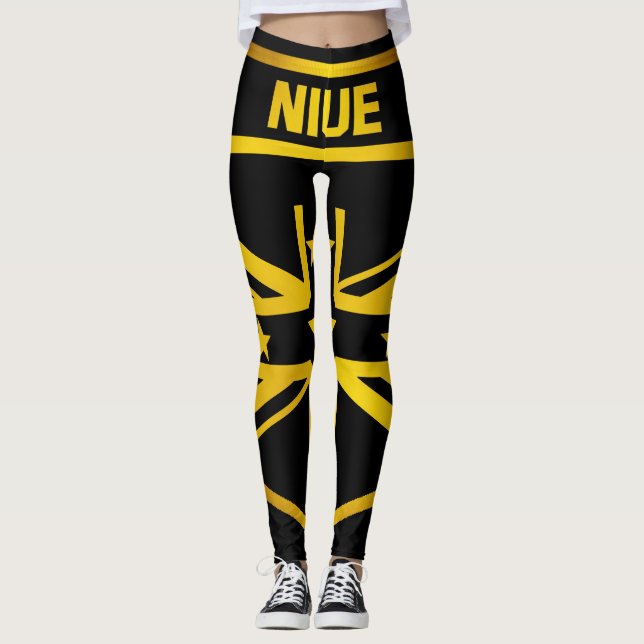 Niue Emblem Leggings (Front)