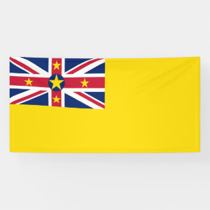 Niue Flag Banner