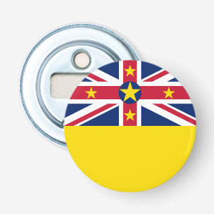Niue Flag Bottle Opener