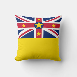 Niue Flag Cushion