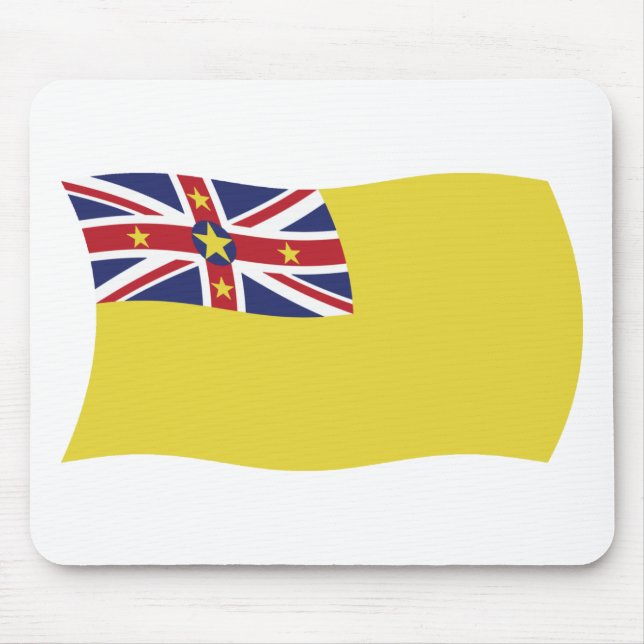 Niue Flag Mousepad (Front)