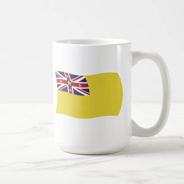 Niue Flag Mug (Right)