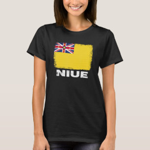 Niue Flag Support Niuean People Women Men T-Shirt