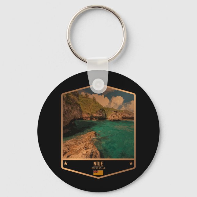 Niue Key Ring (Front)