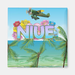 Niue South Pacific travel poster Magnet