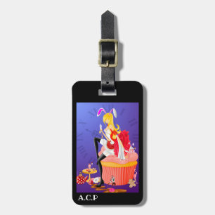 Nivens McTwisp Vintage wonderland Luggage Tag