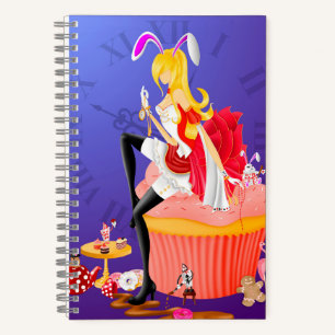 Nivens McTwisp Vintage  wonderland  Notebook