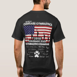 Niwot Gymnastics State Champs Men SS T-Shirt