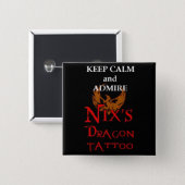 Nix Keep Calm Button (Front & Back)