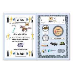 Nix - Nickel Horn Unicorn Trading Card