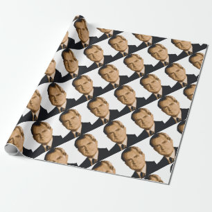 Nixon Head Wrapping Paper