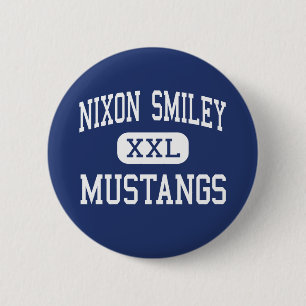 Nixon - Mustangs - High - Nixon Texas 6 Cm Round Badge