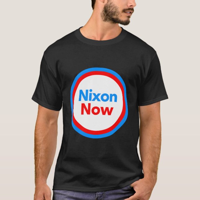 Nixon Now 1972 Campaign T-Shirt (Front)