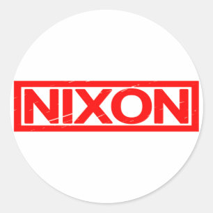 Nixon Stamp Classic Round Sticker