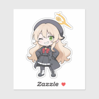 Niyaniya Chibi Blue Archive Fanart