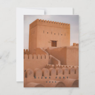 Nizwa Fort postcard