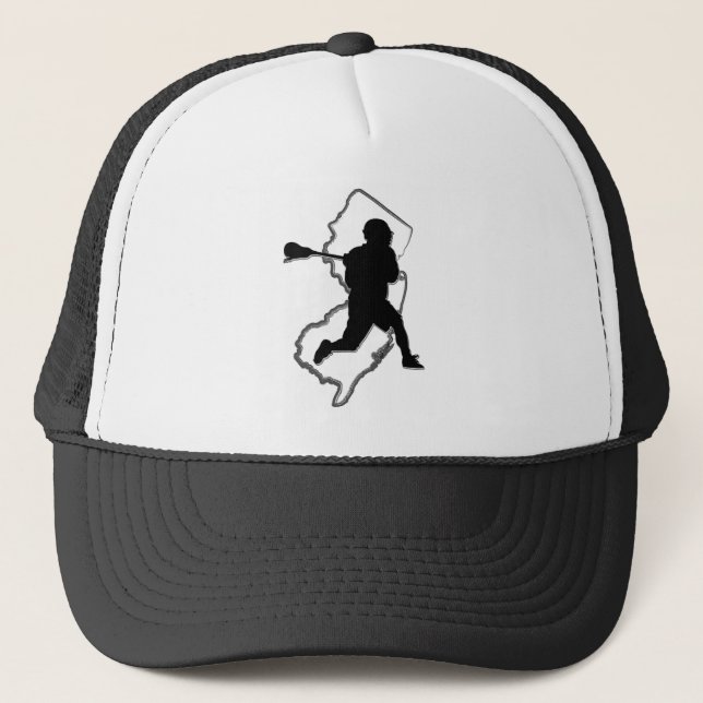 NJ Lacrosse Trucker Hat (Front)