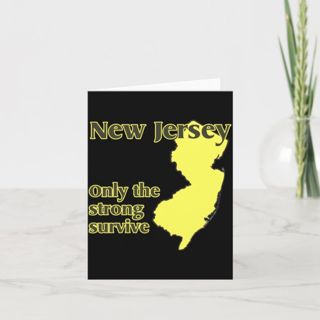 Nj Only The Strong Survive _1  Card (Front)