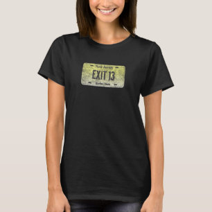 Nj State Vanity License Plate Exit 13 T-Shirt