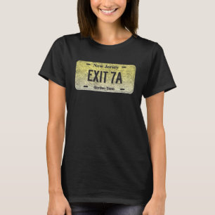 NJ State Vanity License Plate EXIT 7A T-Shirt