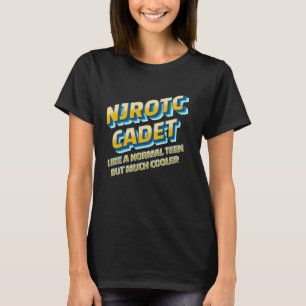 NJROTC Cadet Junior ROTC Cadet Military Student Pr T-Shirt