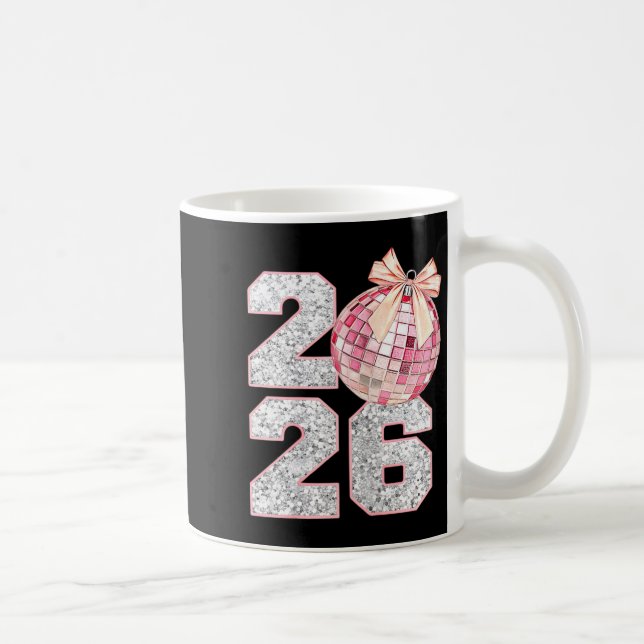 Nk Coquette 2026 New Year Shirt _ Aesthetic Holida Coffee Mug (Right)
