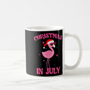 Nk Flamingo In Santa Hat Christmas In July Girl  Coffee Mug